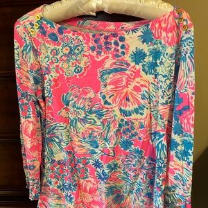 Lilly Pulitzer 3/4 Sleeve Shirt